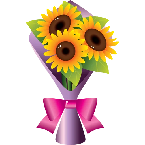 💐 Стикер «Guldasta Flowers» для Telegram