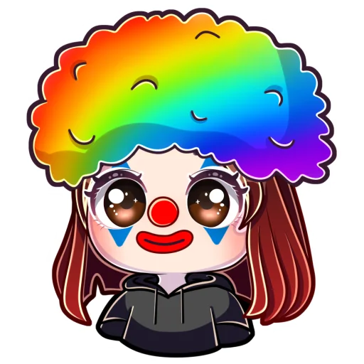 🤡 Стикер «BOURBONYA» для Telegram