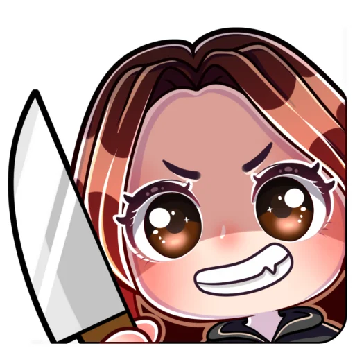 💀 Стикер «BOURBONYA» для Telegram