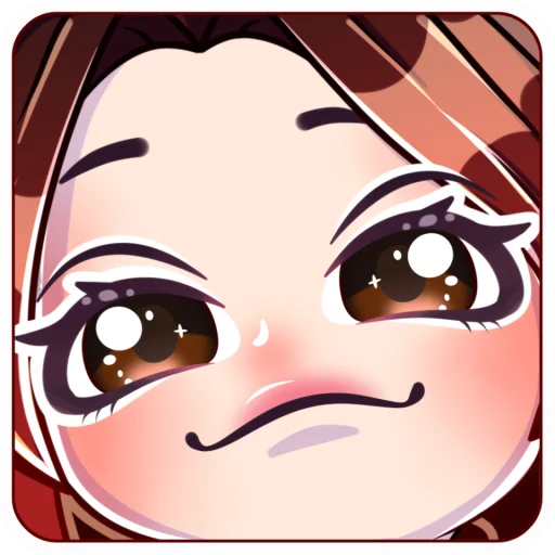 ☺️ Стикер «BOURBONYA» для Telegram