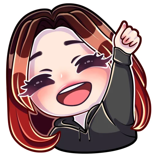 👋 Стикер «BOURBONYA» для Telegram