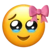 Стикер 6 Ios Pink Bow