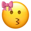Стикер 21 Ios Pink Bow