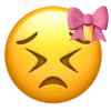 Стикер 47 Ios Pink Bow