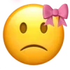 Стикер 45 Ios Pink Bow
