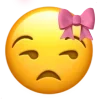 Стикер 38 Ios Pink Bow