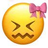 Стикер 48 Ios Pink Bow