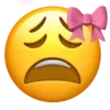 Стикер 50 Ios Pink Bow