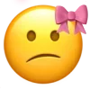 Стикер 43 Ios Pink Bow