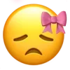 Стикер 40 Ios Pink Bow