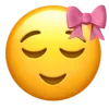 Стикер 17 Ios Pink Bow