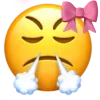 Стикер 54 Ios Pink Bow