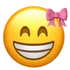 Стикер 4 Ios Pink Bow
