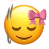Стикер 36 Ios Pink Bow