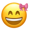 Стикер 3 Ios Pink Bow