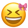 Стикер 5 Ios Pink Bow
