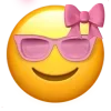 Стикер 32 Ios Pink Bow