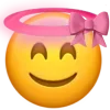 Стикер 13 Ios Pink Bow