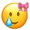 Стикер 10 Ios Pink Bow