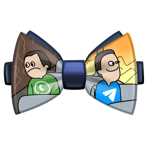 💎 Стикер «Bow Tie» для Telegram