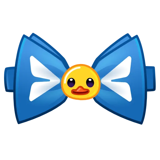 💎 Стикер «Bow Tie» для Telegram
