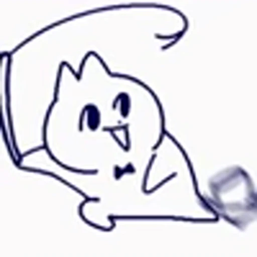 🥏 Эмодзи «bowtie cat» для Telegram