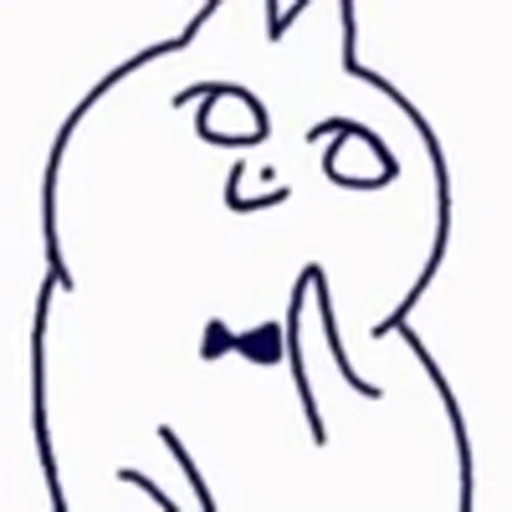 🌚 Эмодзи «bowtie cat» для Telegram