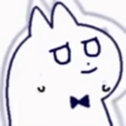 😰 Эмодзи «bowtie cat» для Telegram
