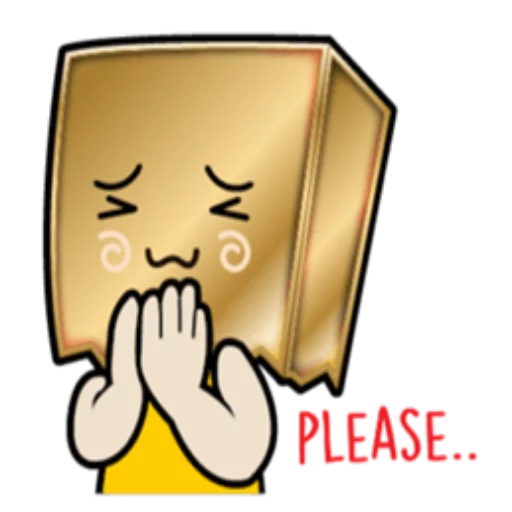 🙏 Стикер «Box Head» для Telegram