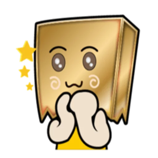 😌 Стикер «Box Head» для Telegram
