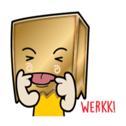 😛 Стикер «Box Head» для Telegram