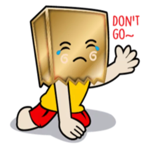 😢 Стикер «Box Head» для Telegram