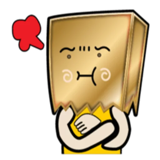 😡 Стикер «Box Head» для Telegram