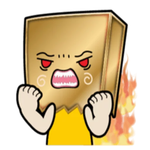 😤 Стикер «Box Head» для Telegram