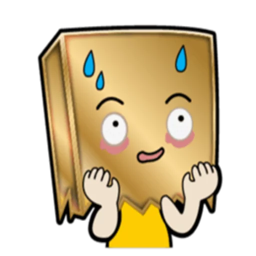 😰 Стикер «Box Head» для Telegram