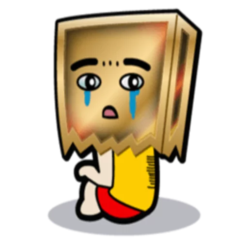 😢 Стикер «Box Head» для Telegram