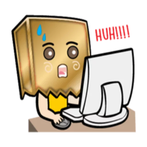 😦 Стикер «Box Head» для Telegram