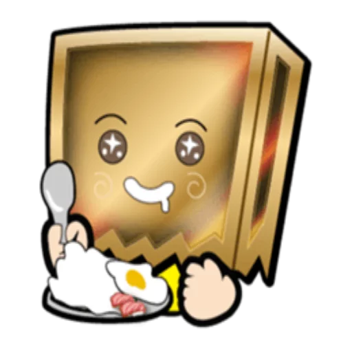 🍴 Стикер «Box Head» для Telegram