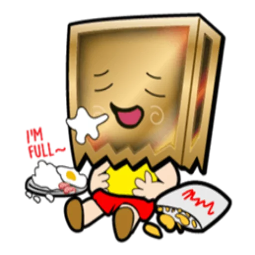 😌 Стикер «Box Head» для Telegram