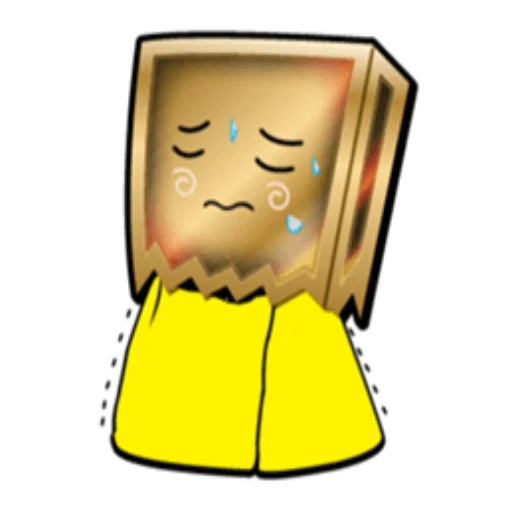 😓 Стикер «Box Head» для Telegram