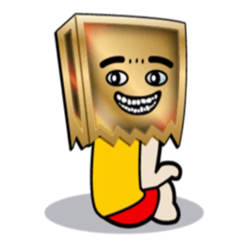 😬 Стикер «Box Head» для Telegram