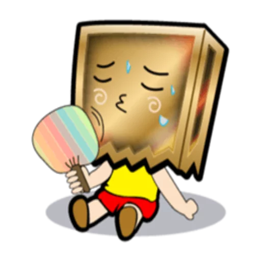 😓 Стикер «Box Head» для Telegram