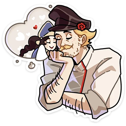 🥰 Стикер «Бояре в Подберезовке» для Telegram