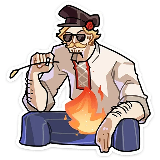 🔥 Стикер «Бояре в Подберезовке» для Telegram