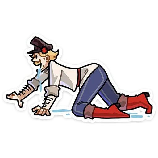 🤤 Стикер «Бояре в Подберезовке» для Telegram