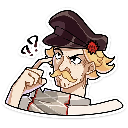 🤔 Стикер «Бояре в Подберезовке» для Telegram