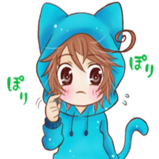 😕 Стикер «Boycat» для Telegram