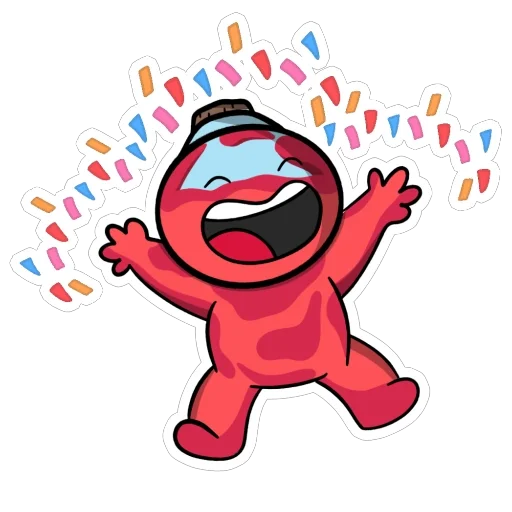 🥳 Стикер «Boy potion» для Telegram