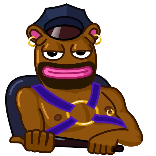 👮‍♂ Стикер «Boys Club» для Telegram