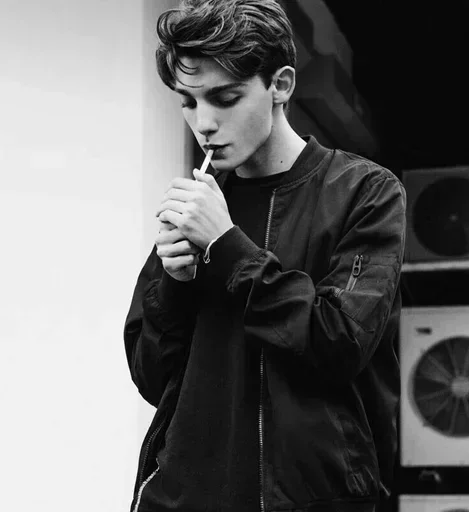 🖤 Стикер «Boys for girls» для Telegram